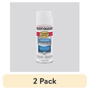2 pack White, Rust-Oleum Stops Rust Universal Bonding Primer Spray Paint-285011, 12 oz