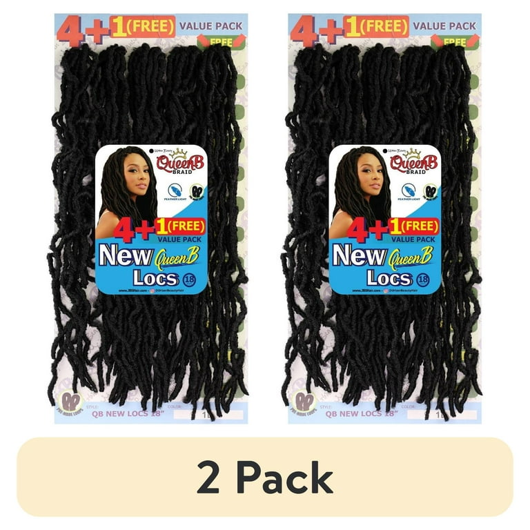 Yラグ　QED AIR LOC用　20本セット 2 pack) QueenB 5X New Locs Value Pack 18