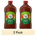 thumbnail image 1 of (2 pack) V8 Original 100% Vegetable Juice, 64 fl oz Bottle, 1 of 15