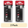 thumbnail image 1 of (2 pack) VELCRO Brand Industrial Strength Heavy Duty Strips, Indoor & Outdoor Use, Superior Adhesive Holding Power on Smooth Surfaces, 4in x 2in Black Strips 3 Count, 1 of 10