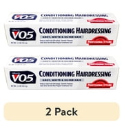 2 pack VO5 Conditioning Hairdressing For Gray/White/Silver Blonde Hair, 1.5 oz