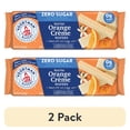 thumbnail image 1 of (2 pack) VOORTMAN Bakery Zero Sugar Orange Creme Wafer Cookies 9 oz, 1 of 19