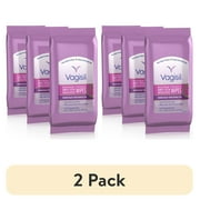 (2 pack) Vagisil Anti-Itch Medicated Feminine Vaginal Wipes, Maximum Strength for Instant Relief, 20 Count, 3 Pack