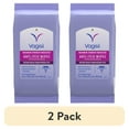 (2 pack) Vagisil Wipes, Anti-Itch Medicated Feminine Vaginal Wipes ...