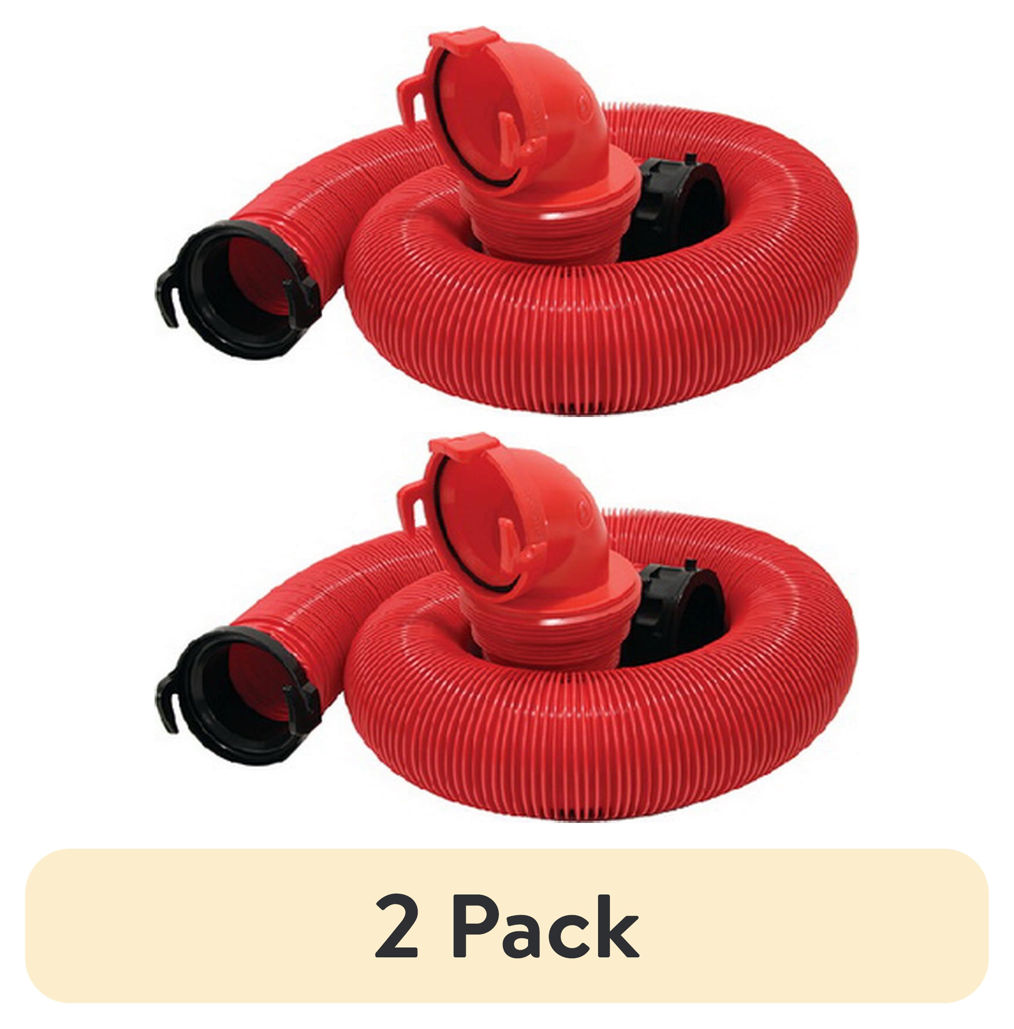 (2 pack) Valterra D04-0115 EZ Coupler Deluxe Bayonet Sewer Hose Kit - 20'