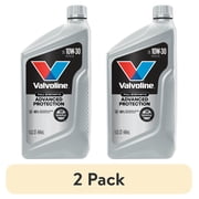 2 pack Valvoline Advanced Protection Full Synthetic 10W-30 Motor Oil 1 Quart