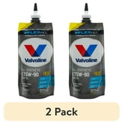 (2 pack) Valvoline Flex Fill 75W-90 Full Synthetic Gear Oil 1 QT Squeeze Pouch