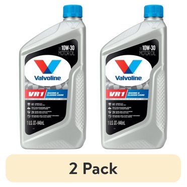 Valvoline 4-Stroke Motorcycle Oil - SAE 10W-40, 1 Quart Bottles (Pack Of 3)