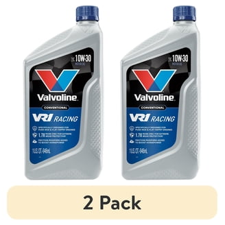 2 pack) Valvoline VR1 Racing 20W-50 Motor Oil 1 Quart - Walmart.com