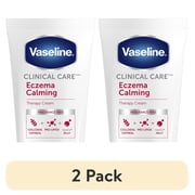 2 pack Vaseline Clinical Care Eczema Calming Body Cream, 6.8 oz