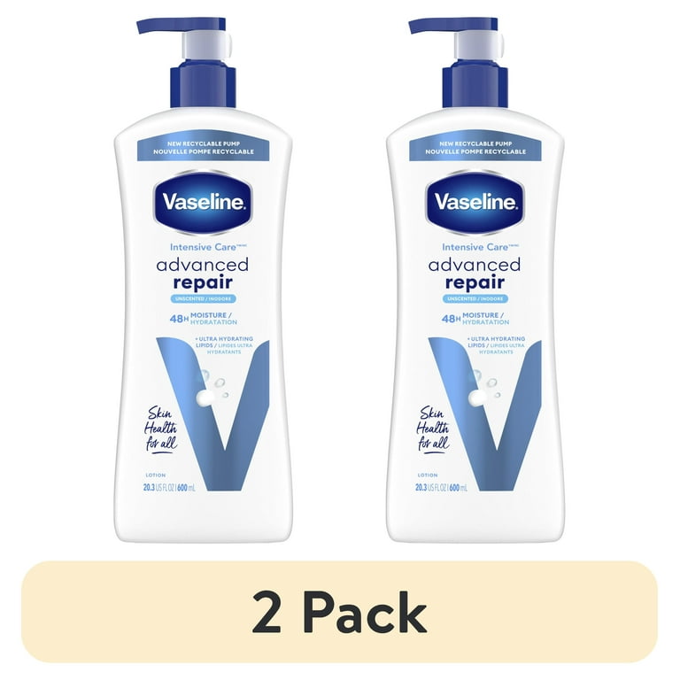 クレジェンテLotion & Cream, 2セットLucirveil1箱②個 Vaseline Intensive Care Advanced Repair, Unscented, Deep