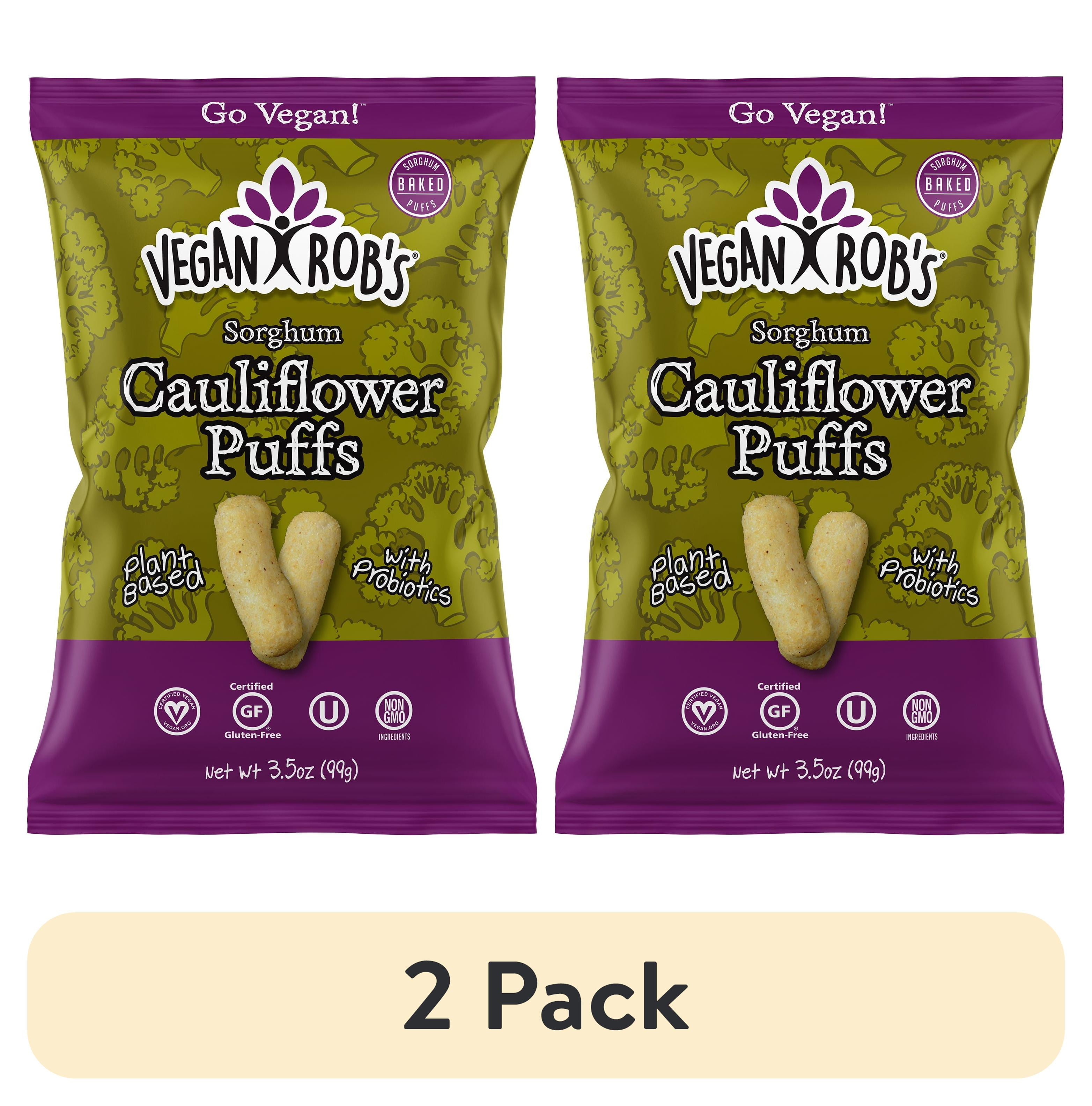 (2 pack) Vegan Rob's Cauliflower Puffs, 3.5 Oz.