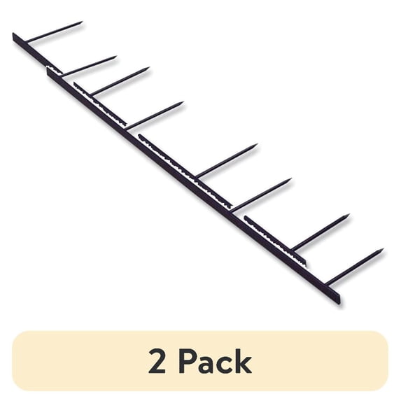 (2 pack) GBC 9741630P 200 Sheet Capacity VeloBind Reclosable Spines - Black (25/Pack)
