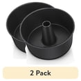 thumbnail image 1 of (2 pack) Vesteel 10 inch Cake Pan, Non-Stick Angel Food Cake Pan Chiffon Cake Mold Pound Cake Pan with Tube, Non-Toxic & Durable, 1 of 8