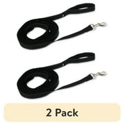 (2 pack) Vibrant Life Training Leash and Tie-Out for Dogs, 20 ft, Black