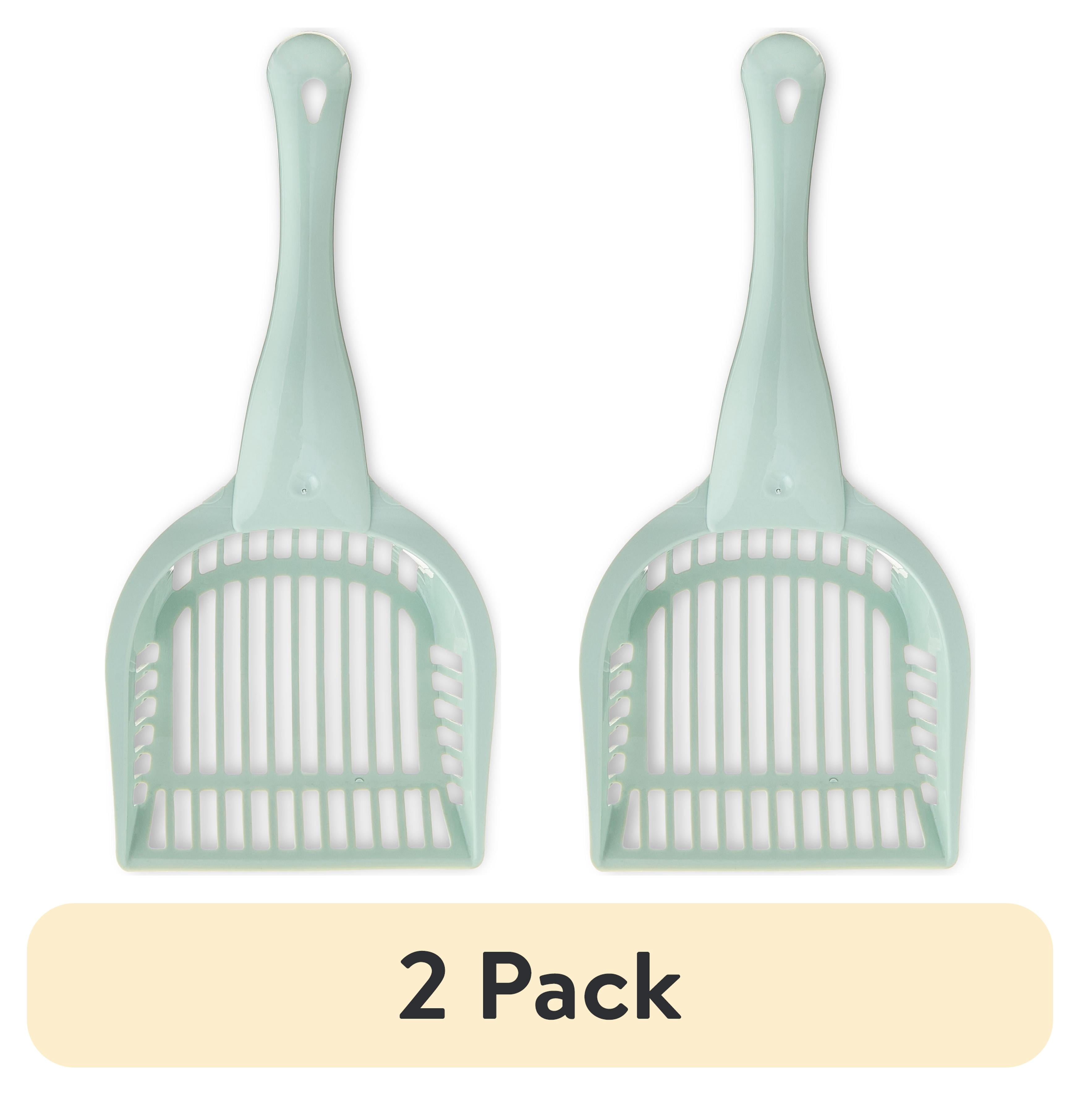 (2 pack) Vibrant Life Basic Litter Scoop, Green, 1 Count