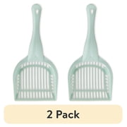 (2 pack) Vibrant Life Basic Litter Scoop, Green, 1 Count