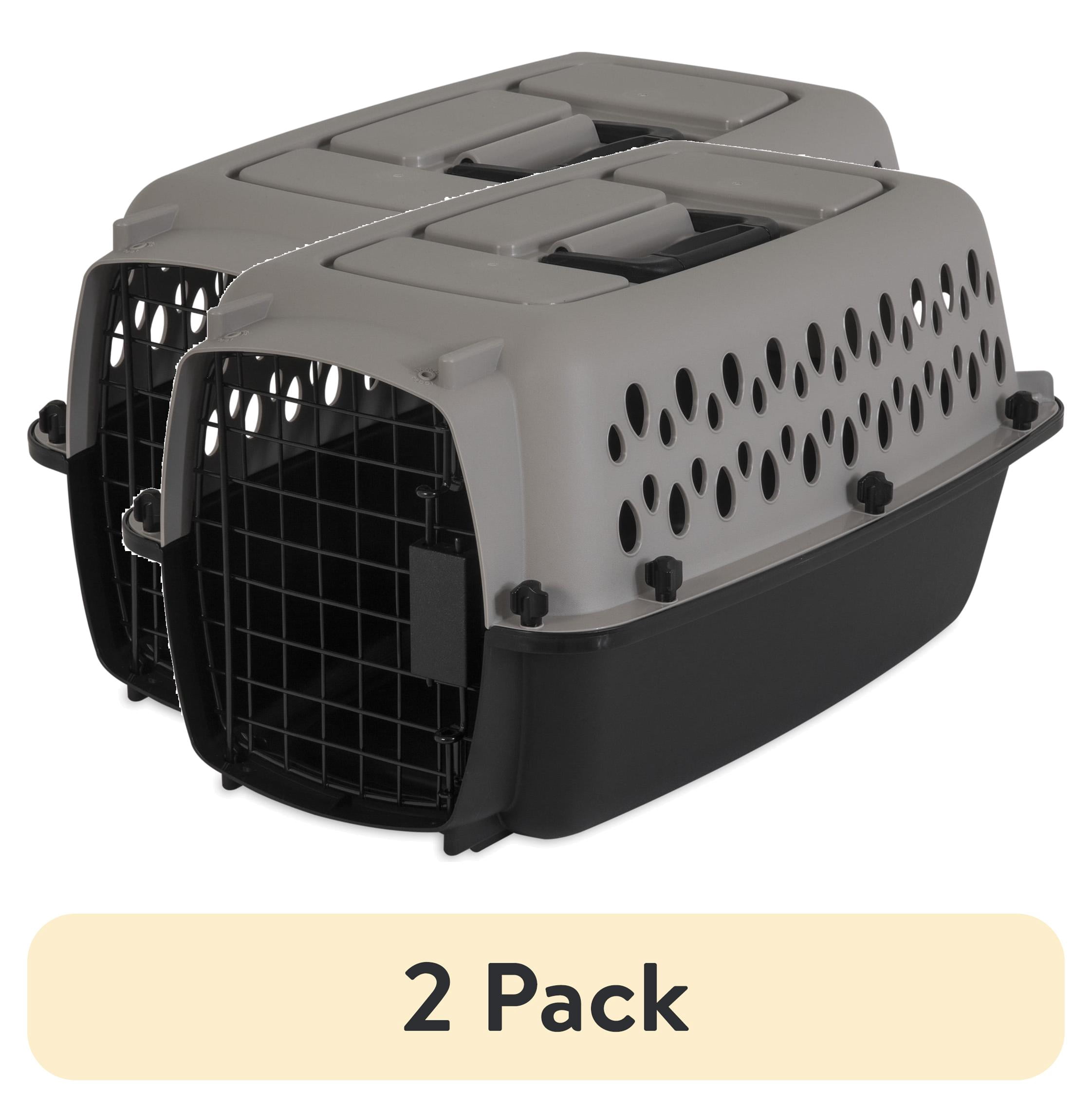Petmate Sky Kennel for Dogs, IATA Approved, Plastic Travel Carrier