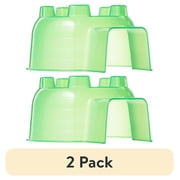 (2 pack) Vibrant Life Green Plastic Small Animal Hideaway