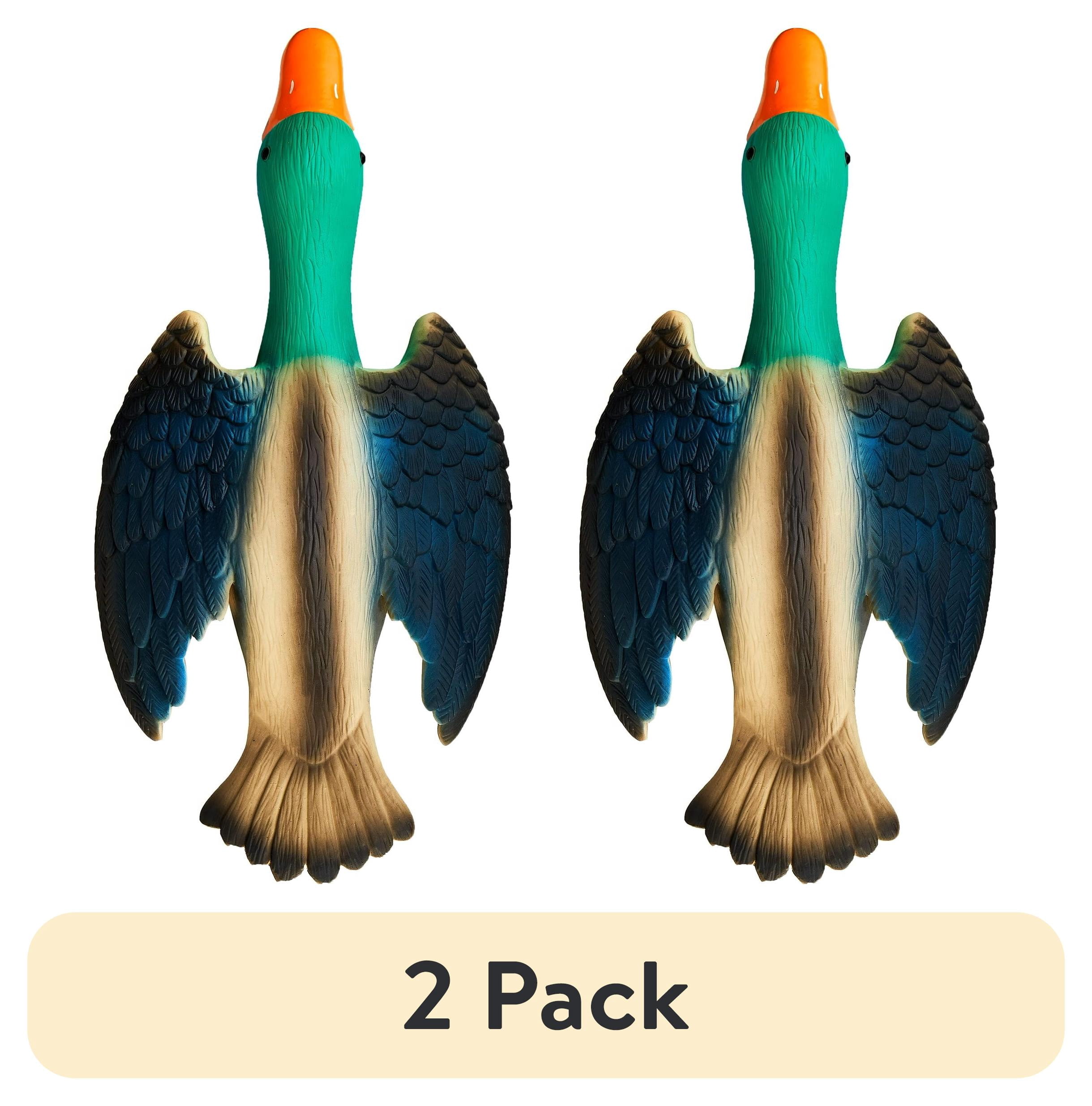 (2 pack) Vibrant Life Multicolor Duck Latex Dog Toy with Squeaker, Chew Level 3