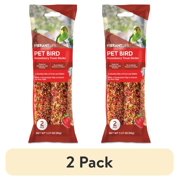 (2 pack) Vibrant Life Parakeet Treat Sticks, Strawberry, 3.17 oz. Bag, 2 Pieces