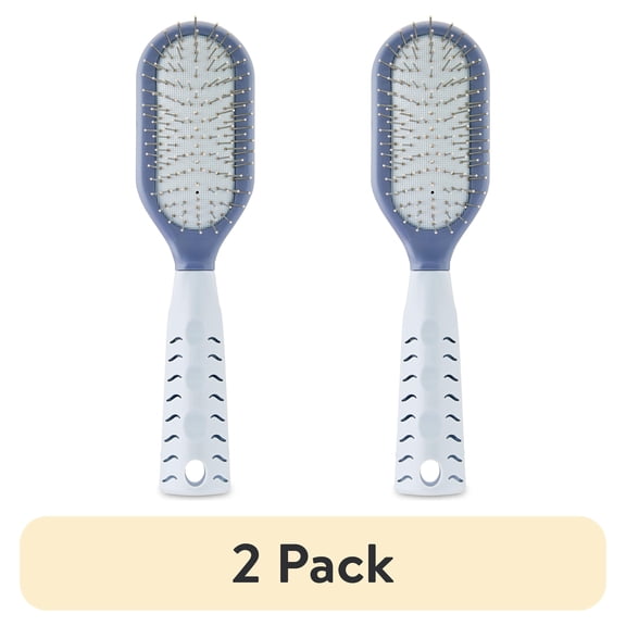 (2 pack) Vibrant Life Pin Dog Brush, Polypropylene, 1ct