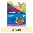 thumbnail image 1 of (2 pack) Vibrant Life Rabbit Pellets, 5 lb Bag, 1 of 6