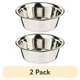 thumbnail image 1 of (2 pack) Vibrant Life Stainless Steel Dog Bowl, Large, 1 of 7