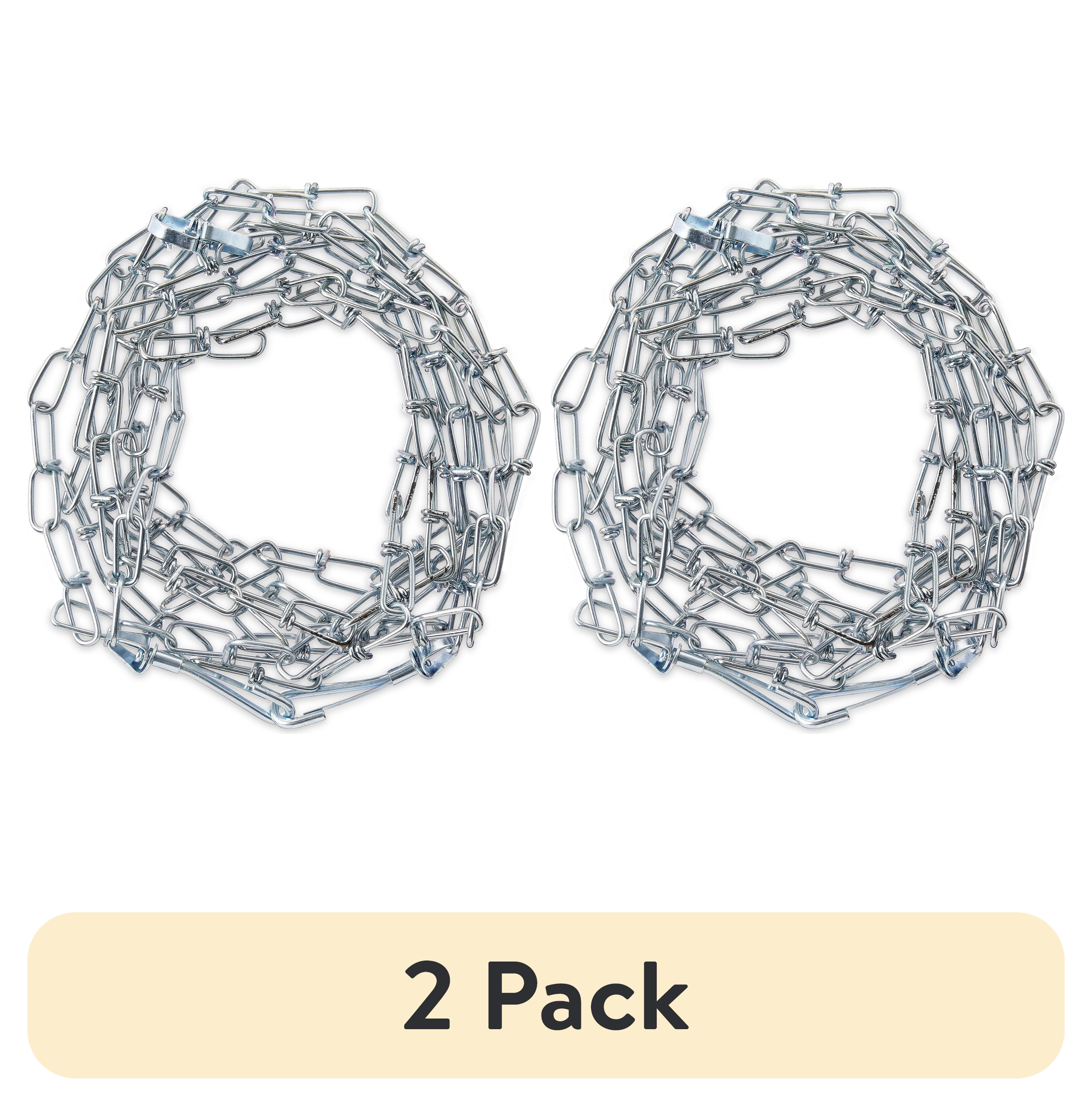 (2 pack) Vibrant Life Twisted Chain Tie-Out for Dogs, Extra Large, 15 ft