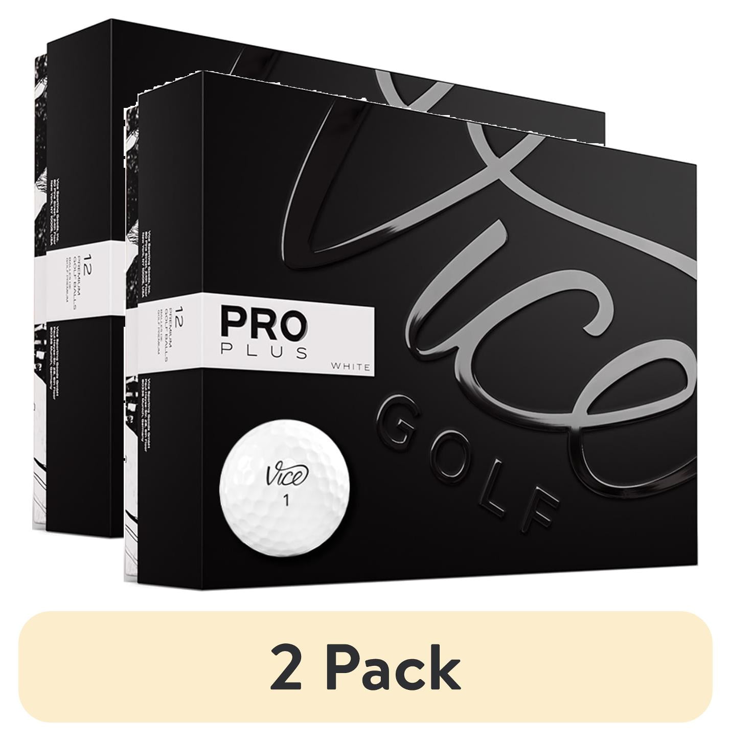 Vice Golf Pro Plus Golf Balls - Long Distance & Spin Control