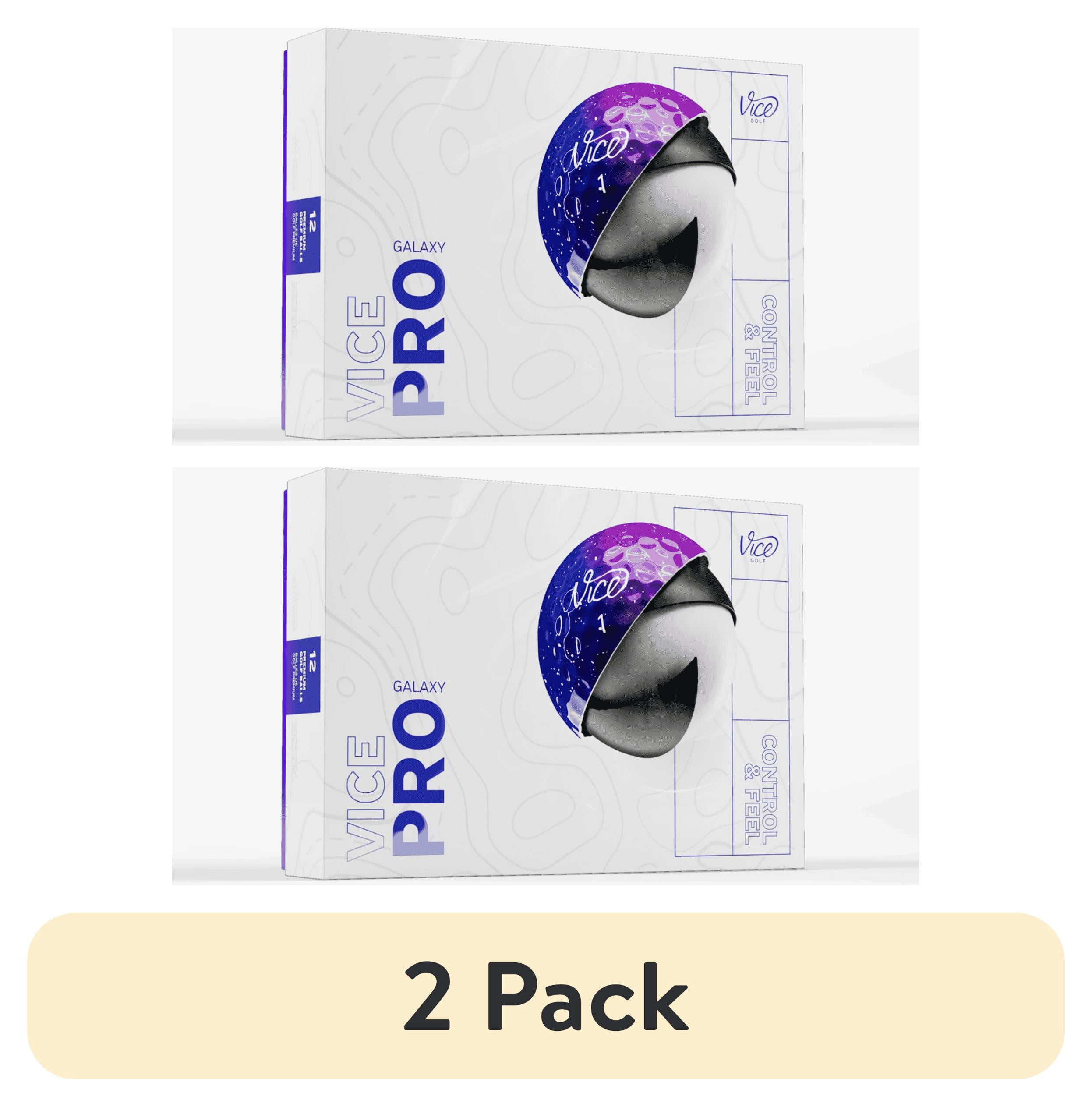 (2 pack) Vice Pro Galaxy Golf Ball 12pack