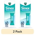 thumbnail image 1 of (2 pack) Vicks Sinex Saline Nasal Rinse, 60 Refill Packets, 1 of 15