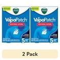 thumbnail image 1 of (2 pack) Vicks VapoPatch, Non-Medicated Wearable Arome Patch, Long Lasting Soothing Vicks Vapors, 5 Count, 1 of 12