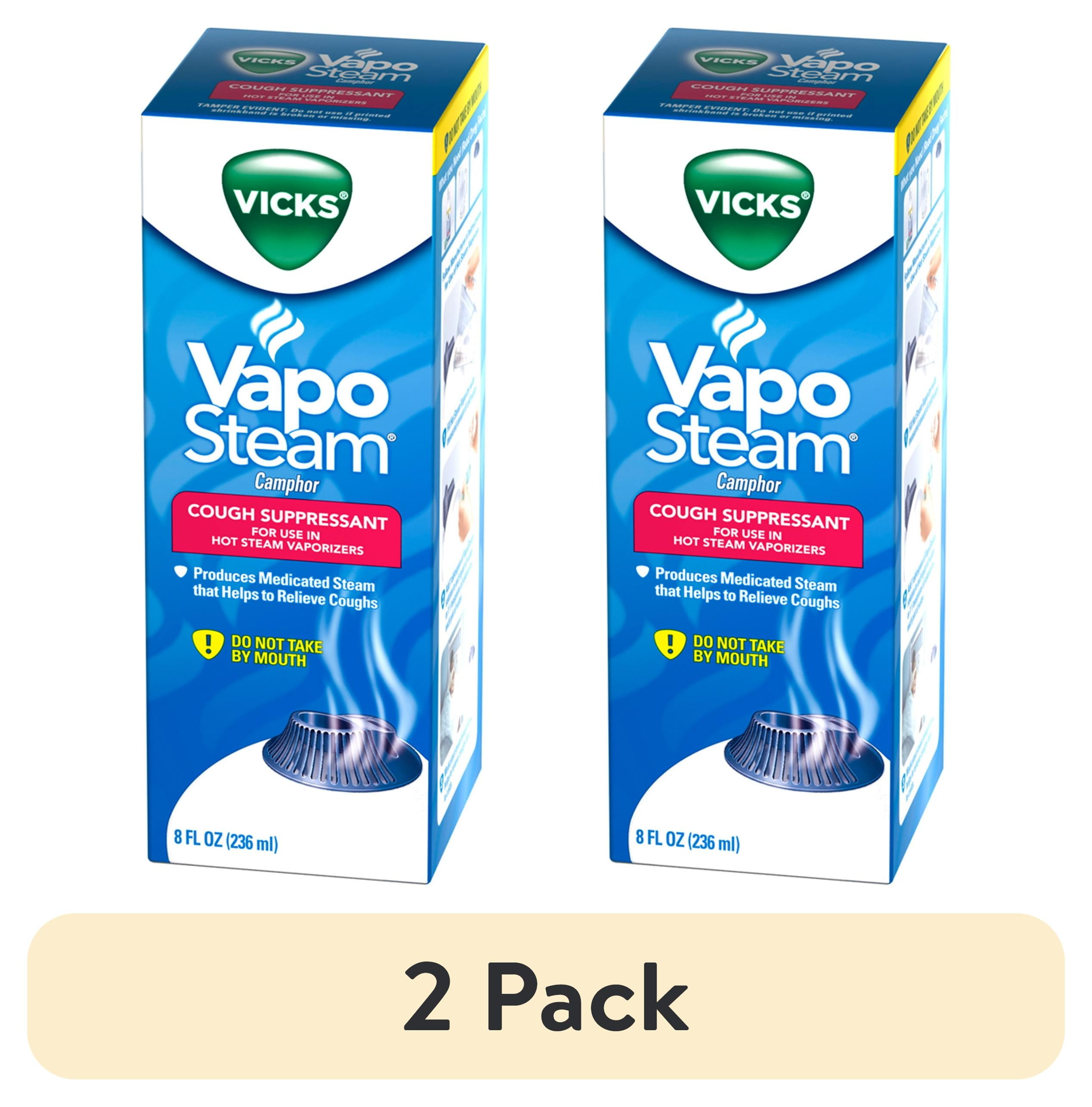 2 pack) Vicks VapoSteam, 8 oz, VIN008 - Walmart.com