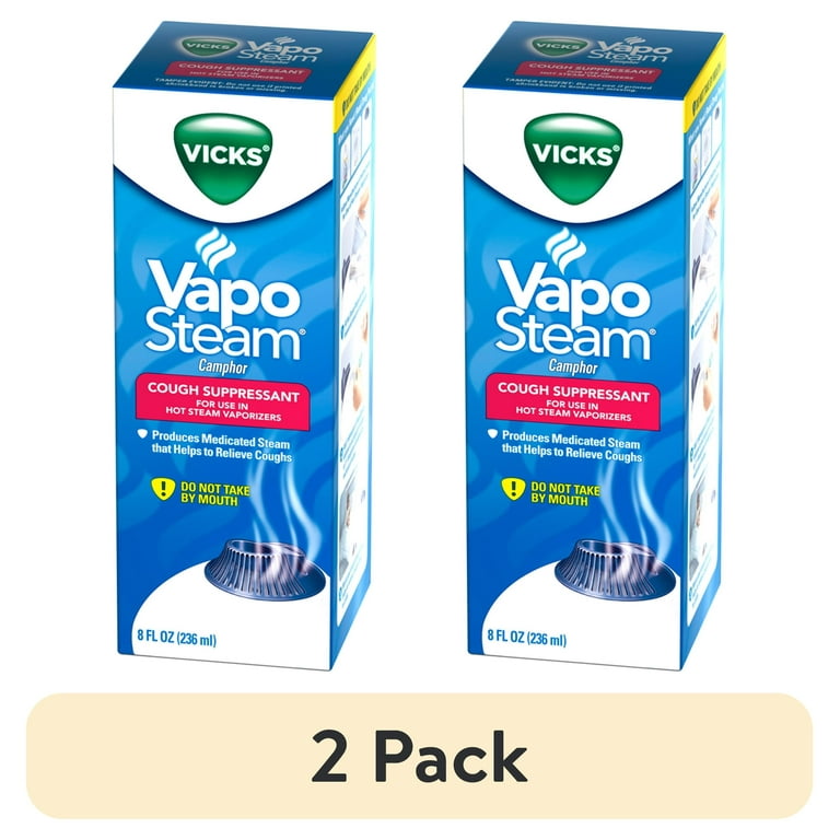 2 pack) Vicks VapoSteam, 8 oz, VIN008 - Walmart.com
