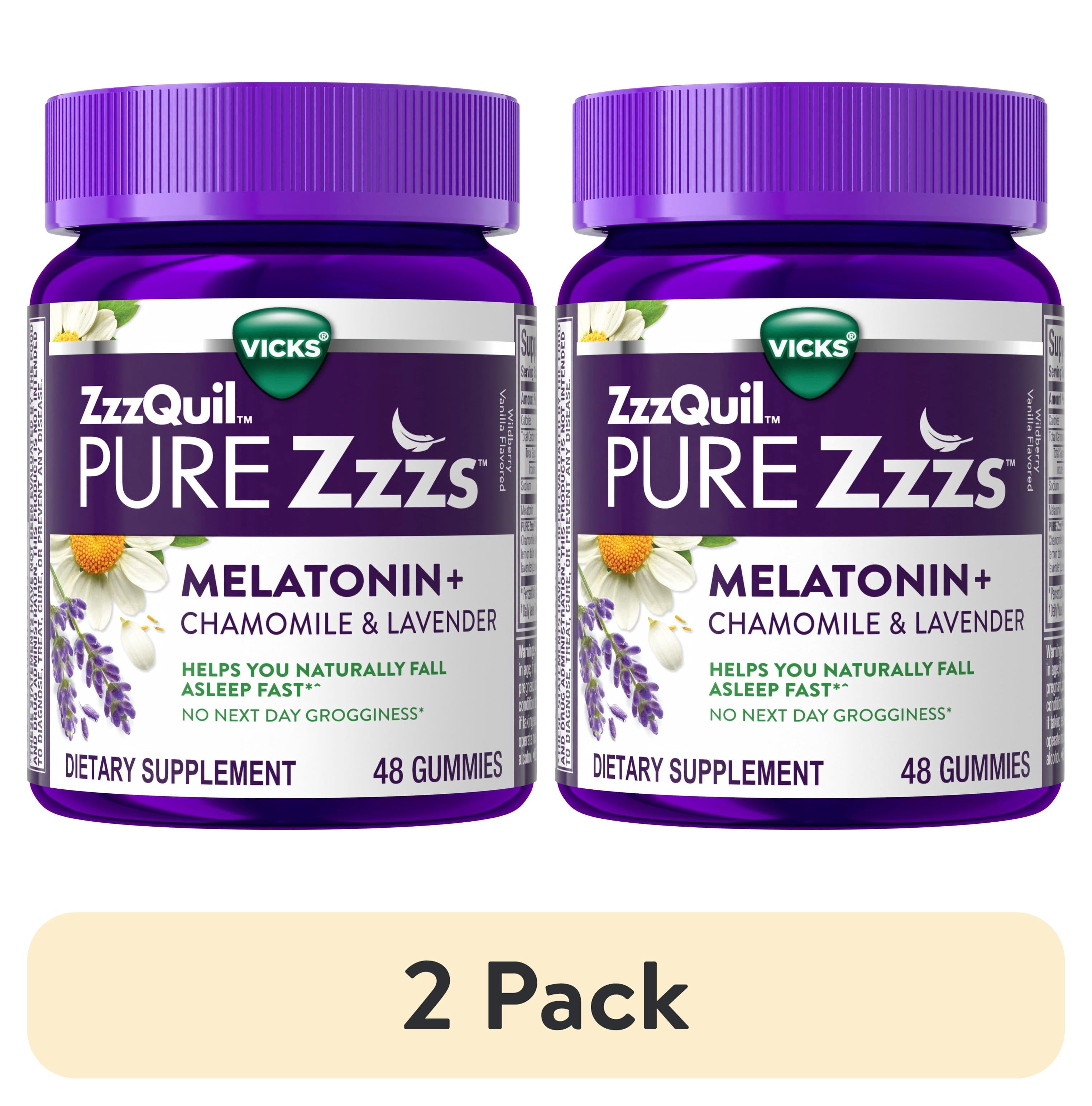 Vicks Zzzquil Pure Zzzs Melatonin Sleep Aid Gummies Stores