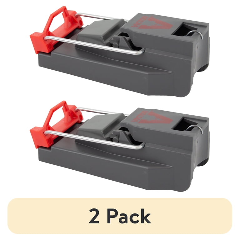 2 pack) Victor Quick-Kill Mouse Trap - Kills Mice - Easy to Use