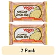 thumbnail image 1 of (2 pack) Vigo Foods Coconut Ginger Rice, 8 oz Bag, Allergens Not Contained, 1 of 7