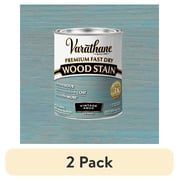 2 pack Vintage Aqua, Varathane Premium Fast Dry Wood Stain-297427, Quart