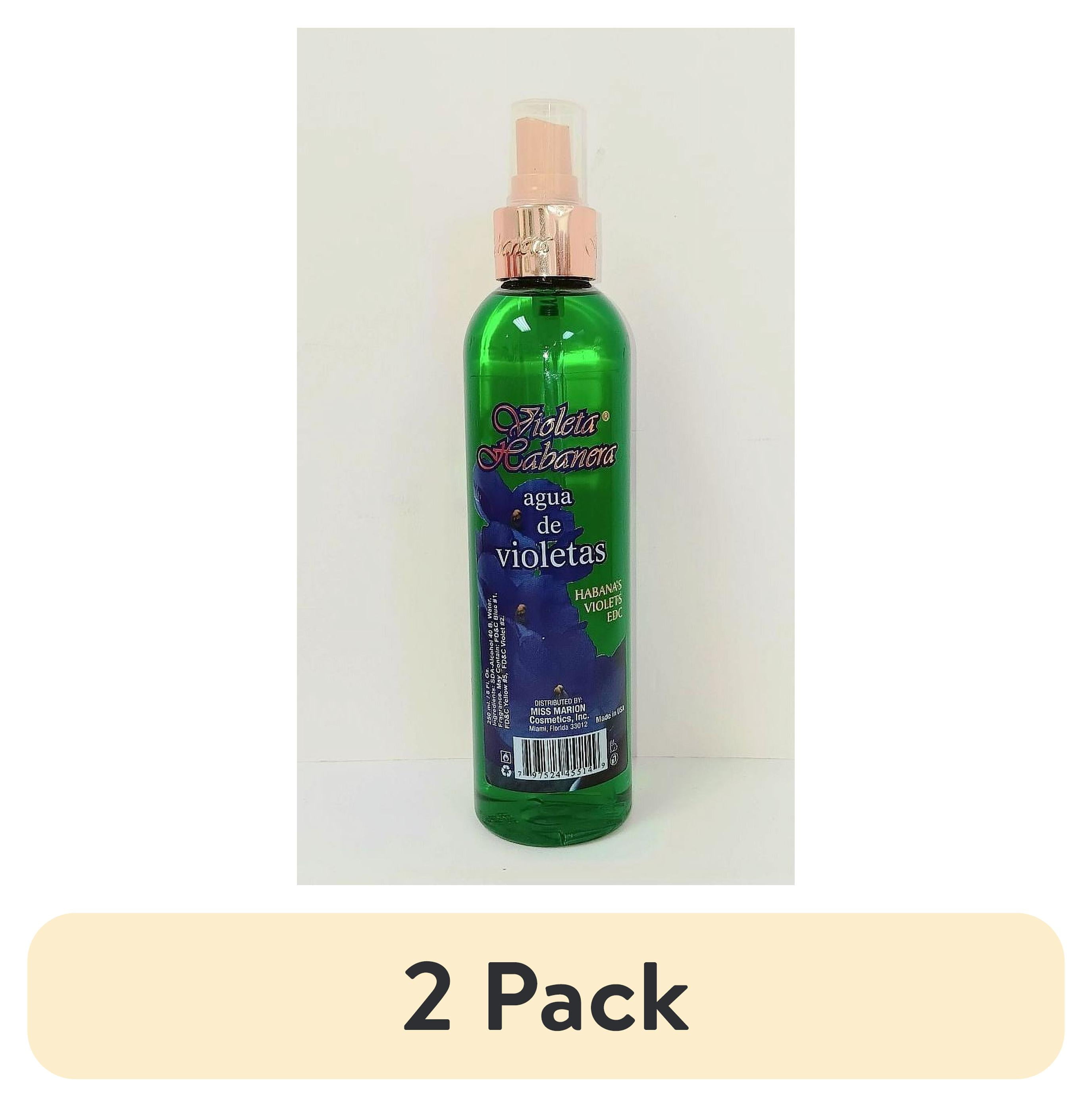 (2 pack) Violeta Habanera Havana's Violets Eau de Cologne 8 oz