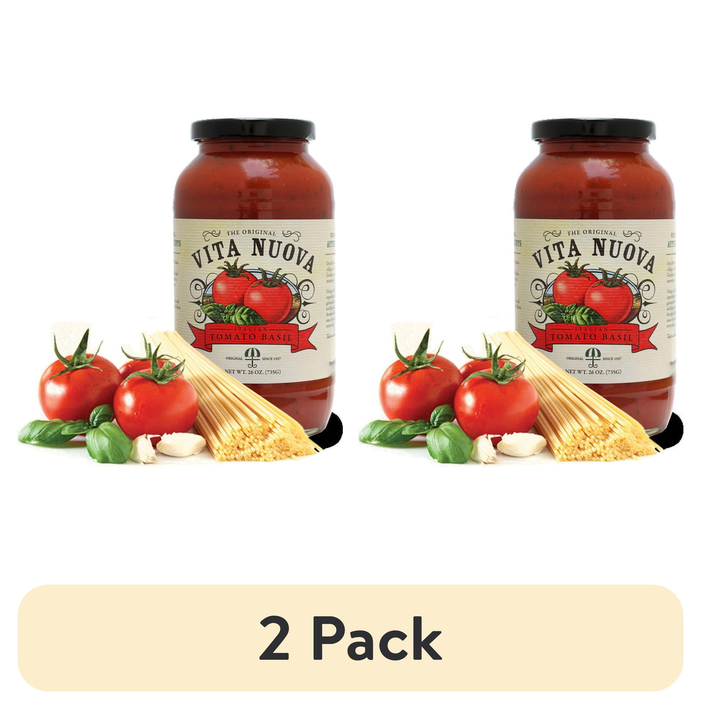 (2 pack) Vita Nuova Spaghetti Sauce, 24 oz