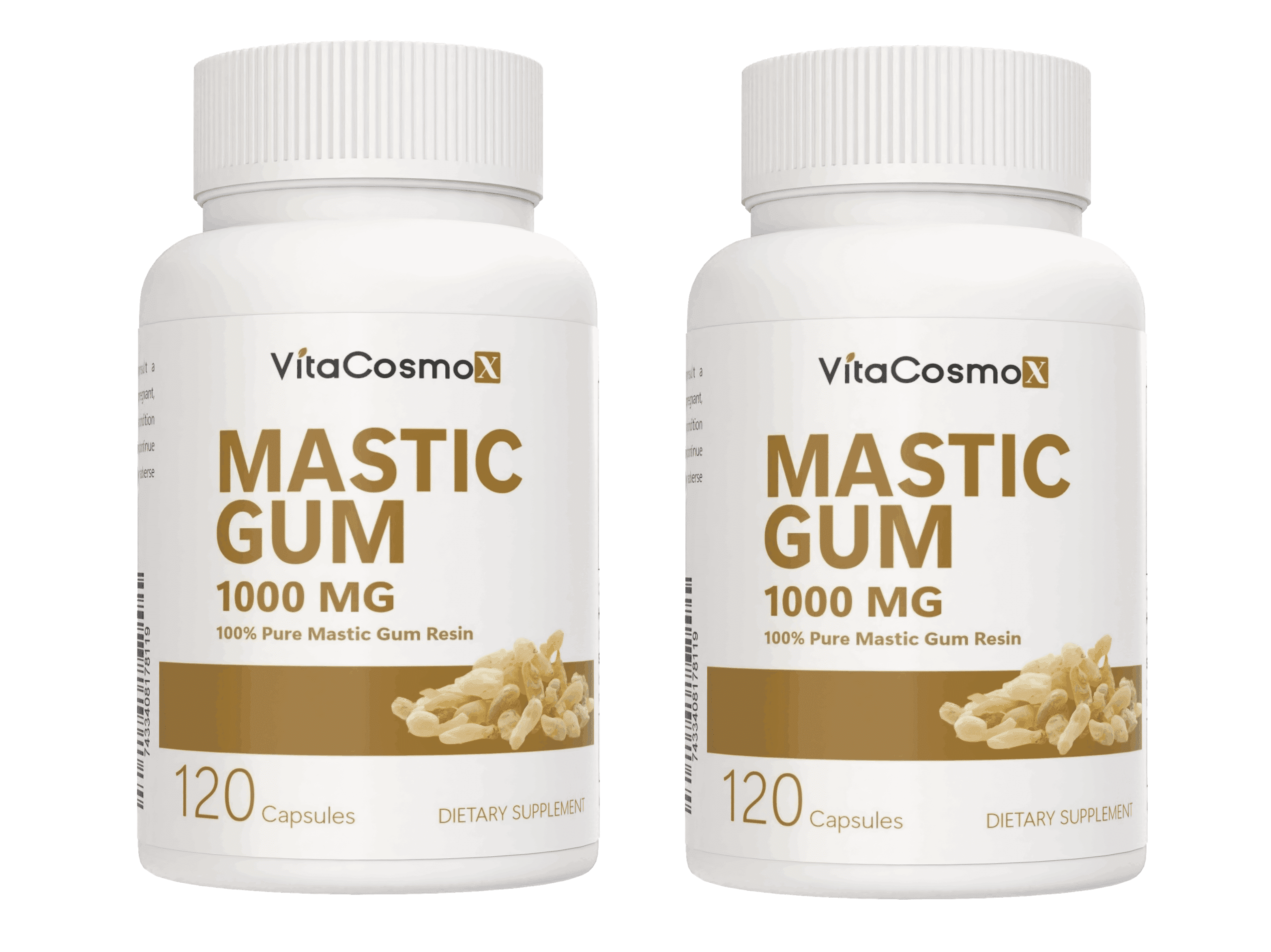 Natrahealth Mastika Gum 250mg (120 Capsules) | UK