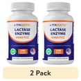 thumbnail interactive-video image 1 of (2 pack) Vitamatic Lactase Enzyme 9000 FCC 240 Tablets - Lactose Intolerance Relief Caplets, 1 of 13