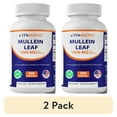 thumbnail interactive-video image 1 of (2 pack) Vitamatic Mullein Leaf 1000mg per Serving - Supports Healthy Respiratory, Bronchial & Immune Function - 200 Ct, 1 of 12