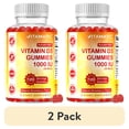 thumbnail image 1 of (2 pack) Vitamatic Sugar Free Vitamin D3 1000 IU - 120 Pectin Based Gummies - Great Taste - Healthy Bones, Mood & Immune System Function - Non-GMO - 120 Servings, 1 of 13