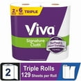 thumbnail image 1 of (2 pack) Viva Signature Cloth Paper Towels, 2 Triple Rolls, 129 Sheets per Roll, 1 of 1