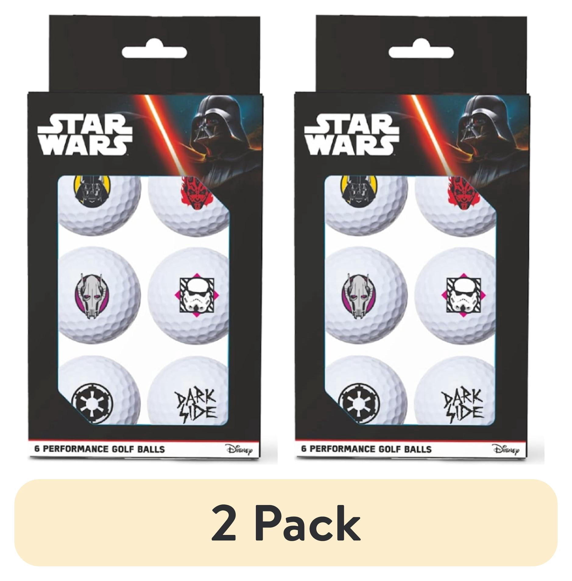 (2 pack) Volvik Star Wars Power soft Golf Balls, 6pk