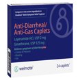 thumbnail image 1 of (2 pack) WELMATE Loperamide HCL & Simethicone Caplets, 24Ct Blister Pack, 1 of 5