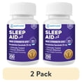thumbnail interactive-video image 1 of (2 pack) WELMATE Sleep Aid, Doxylamine Succinate 25 mg Dose – 200 Tablets, 1 of 8
