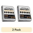 thumbnail image 1 of (2 pack) WHITEDUCK 20' x 30' Heavy Duty Tarp Cover Waterproof - 16 Mil Silver Black w/Grommets & Reinforced Edges, 1 of 10
